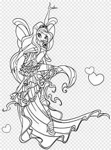 Winx Tecna Pngegg Flora Harmonix Aisha sketch template