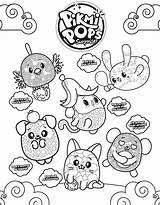 Pikmi Pops Coloriage Skittles sketch template