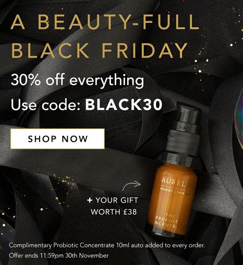 aurelias skincare black friday sales promo  stuffs