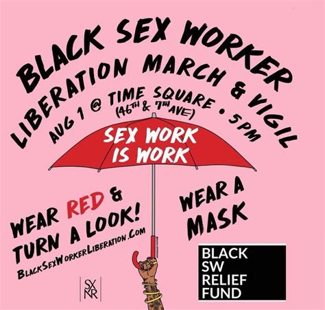 black sex worker liberation march and vigil support ho s e