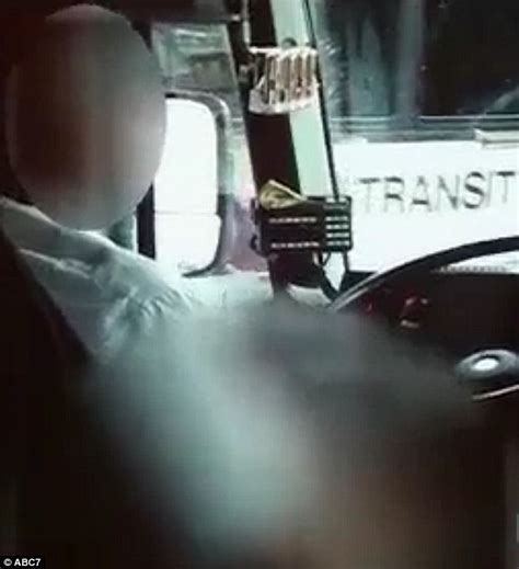 pervert bus driver 41 caught masturbating by librarian as he drove packed bus through new york