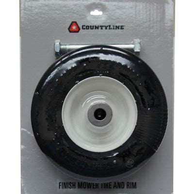countyline finish mower replacement tire  rim  tractor supply