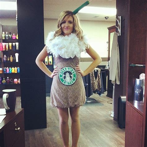 fluffy frappuccino 13 diy starbucks costumes for die