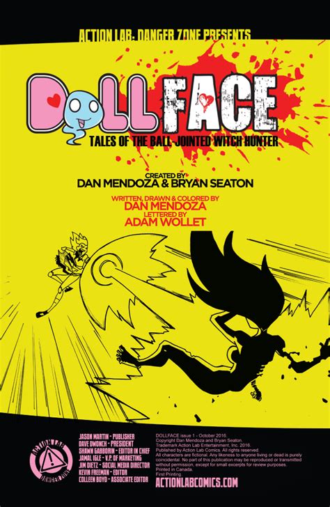 dollface the new face of comics is here comics for sinners