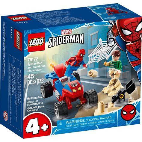 lego super heroes spider man sandman showdown toy brands