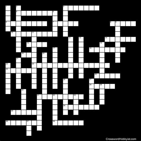 rural water crossword crossword puzzle