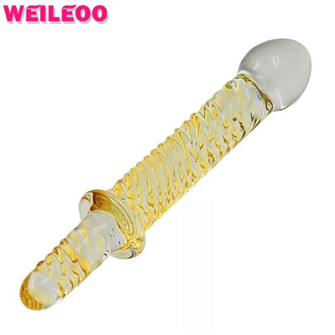 Glass Dildo Glass Penis Sextoy Erotic Adult Sex Toy For