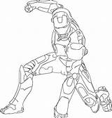 Coloring Pages Ironman sketch template