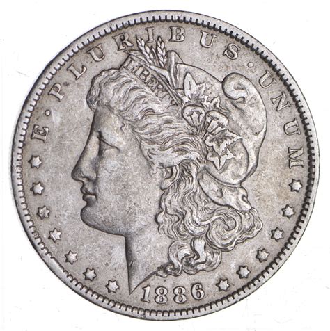 key date   morgan silver dollar rare  grade