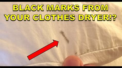 clothes dryer  leaving black gray marks   clean clothes youtube