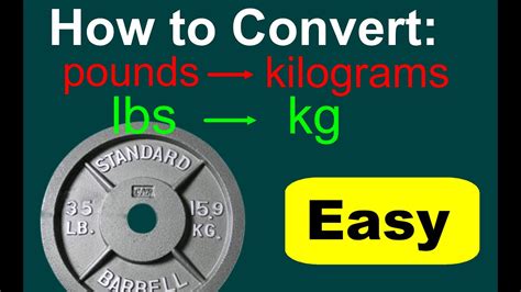 converting lbs  kg lbs  kg conversion conversions  pounds