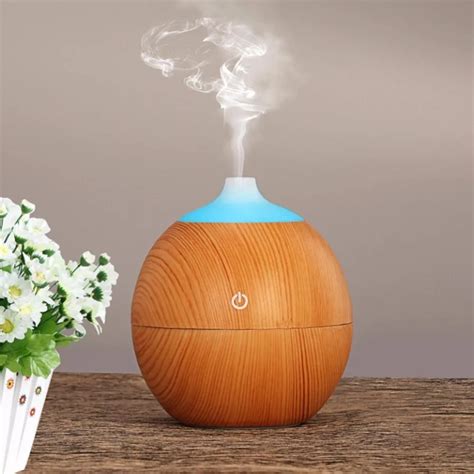 usb aroma diffuser ultrasonic essential oil diffuser   led light air humidifier mist maker