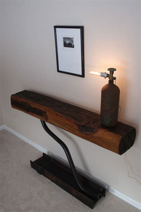 reclaimed wood tables    beams digsdigs