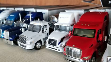 scale diecast truck collection video update youtube