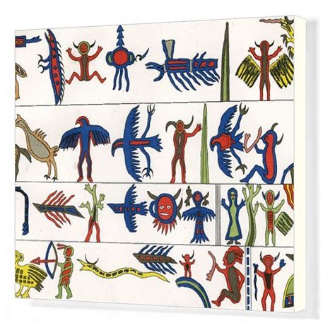 prints  native american indian picture writing native art
