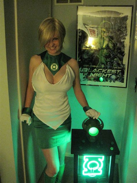 Character Personaje Green Lantern Girl Chica Linterna