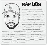 Libs Rap Mad Printable Ice Cube Coloring Search Adults Rapper Pages Tumblr Activity Word Funny Kids Fill Sheets Adult Writing sketch template