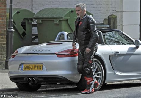 porsche bike leathers are you sure that mid life crisis is really over mr hollywood