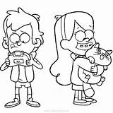 Gravity Mabel Dipper Uncle sketch template