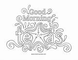Coloring Morning Good Pages Steer Cooke Breanna Afternoon Sunshine Sheets Printable Template Getcolorings Below Click Color Texas Longhorn sketch template