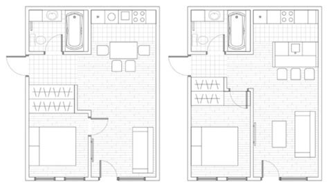 sq ft apartment layout