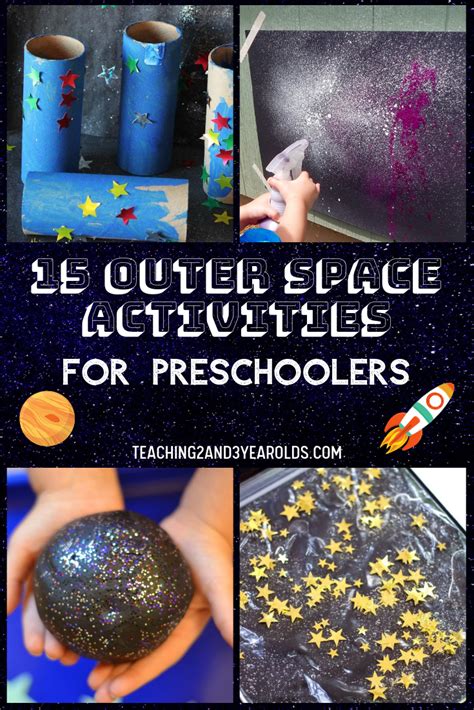 outer space activities  preschoolers outer space activities