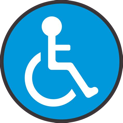 handicap floor mark industry visuals