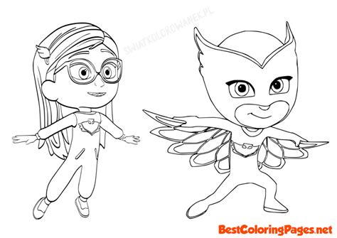 owlette coloring page  printable coloring pages
