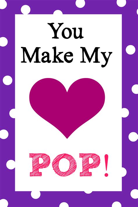 heart pop valentines day idea crazy  projects