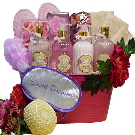 bath gift basket ideas sweet dreams spa bath  body gift basket set