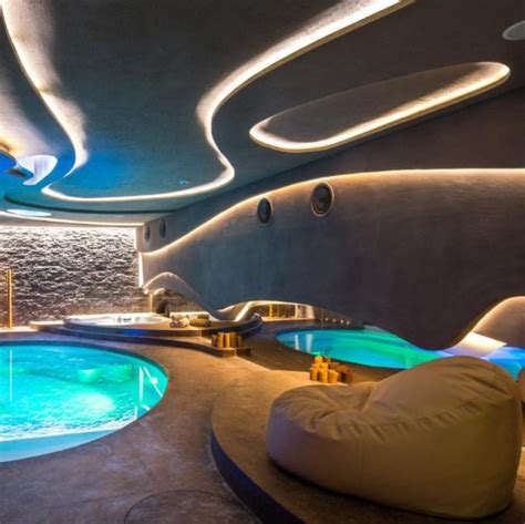 mediterranean palace spa  wellness underground hot tubs travel