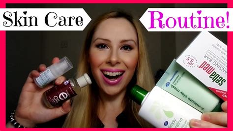 Updated Skin Care Routine Morning And Night Acne Prone Skin
