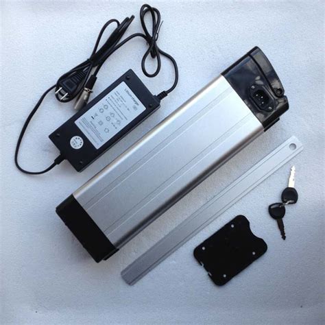 electric bike battery charger  ah li ion battery  slim aluminium case bms