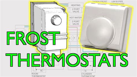 frost thermostat installation  plan  plan combi youtube
