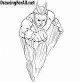 Quicksilver Draw Drawing Drawingforall Stepan Ayvazyan Tutorials Comics Posted sketch template