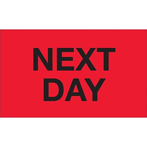 amazoncom  day labelsstickers    fluorescent red