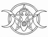 Coloring Pages Wiccan Printable Color Getcolorings sketch template