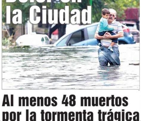 Capas Dos Jornais De Hoje Da Argentina Metsul Meteorologia