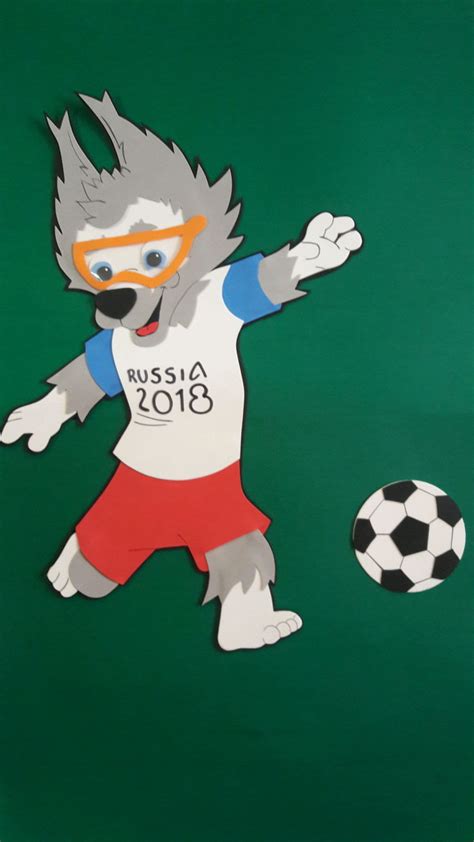 mascote copa do mundo 2018 grande no elo7 criando arte