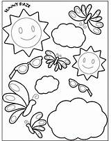 Coloring Pages Crayola Summer Sunny Daze Tool Color Printable Sheets Print Pattern Comments Drawing sketch template