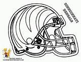 Coloring Pages Nfl Football Helmet Helmets Printable 49ers Kids Print Player Colts Bengals Boys Seahawks Color Cincinnati Teams Book San sketch template