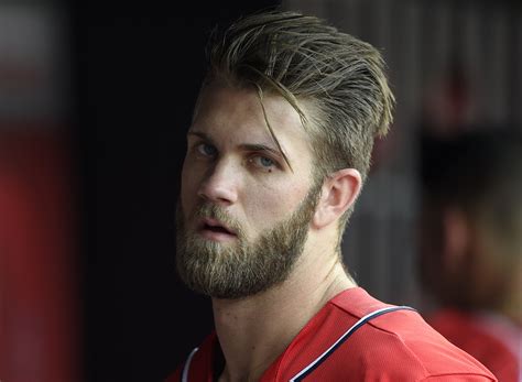 It Takes Bryce Harper 30 Minutes To Do His Hair Before Games For The Win