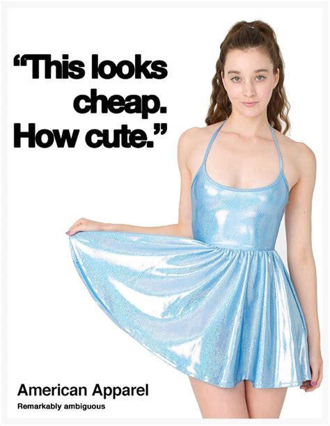 american apparel remarkably ambiguousamerican apparel ads