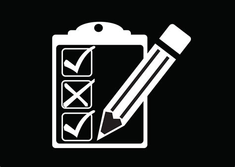 checklist icon symbol sign  vector art  vecteezy