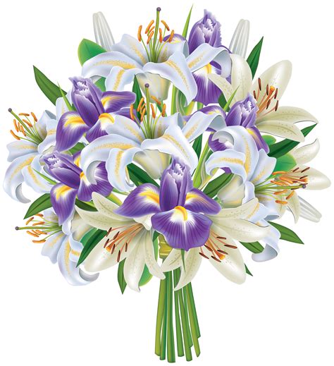 lily bouquet cliparts   lily bouquet cliparts png