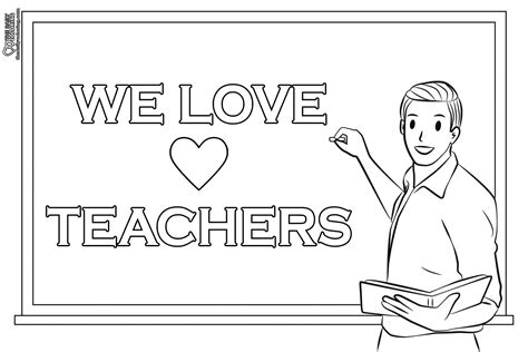 teacher coloring pages   daily coloring
