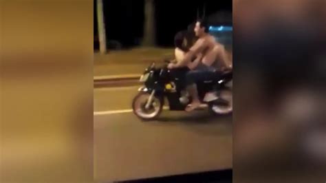 Police After Motorbike Sex Couple After Video Emerges On Social Media