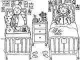 Hospital Coloring Pages Patient Kids Two Medical Little Given Treatment Colouring Color Printable Hospitalization Got Going Doctor Template Choose Board sketch template
