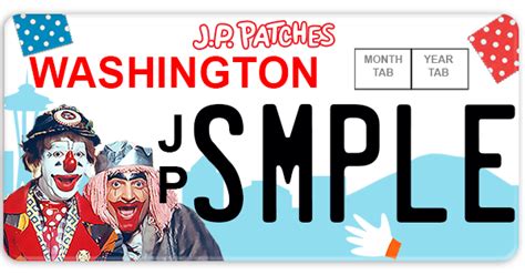 Patches Pals Fundraise For J P Patches License Plate