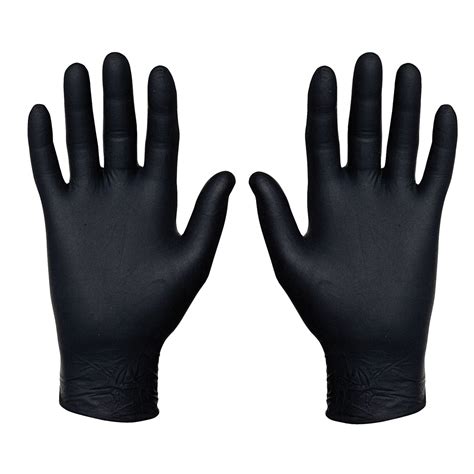 sysco nitrile food service gloves  count extra large black